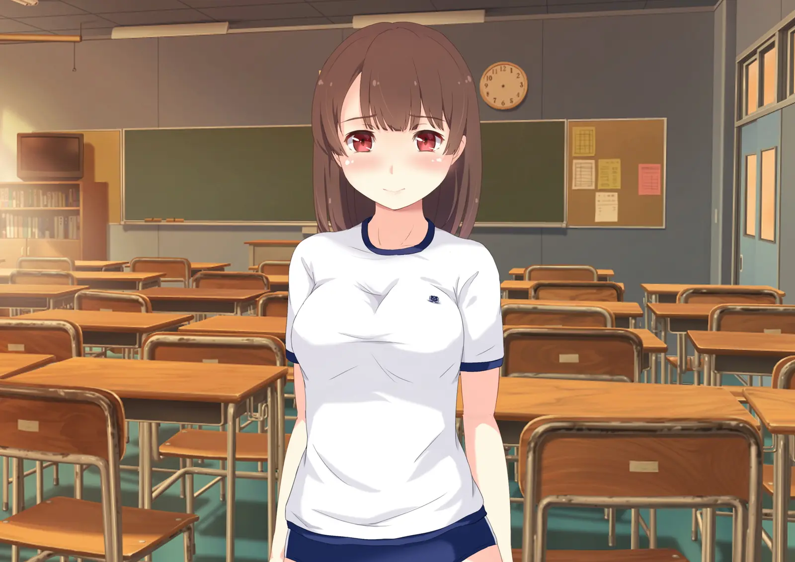 Daremo Inai Bokou Wa JK To Ore No Sex Himitsu Kichi | 아무도 없는 모교는 여고생과 나의 섹스 비밀기지